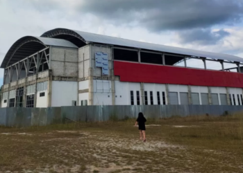 Telan Dana Rp14 Miliar, Proyek Gor di Kasongan Dihentikan