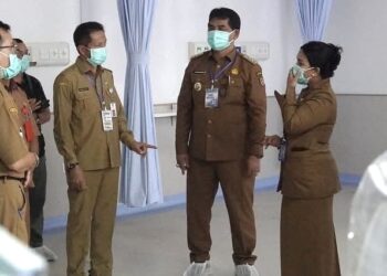 Komitmen Layanan Kesehatan, Bupati H. Shalahuddin Tinjau RSUD Muara Teweh di Hari Perdana Bertugas