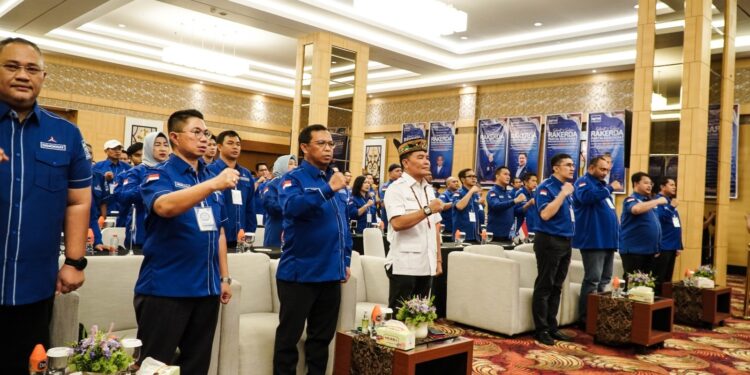 Rakerda Partai Demokrat Kalteng, Perkuat Konsolidasi Perjuangkan Aspirasi Rakyat