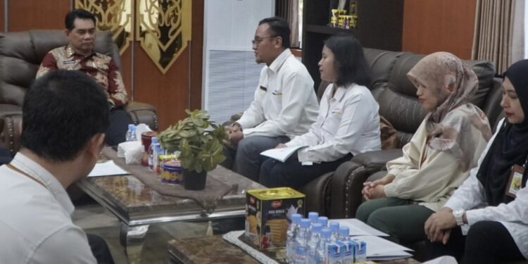 Koordinasi KPP Pratama Muara Teweh dengan Bupati Barito Utara