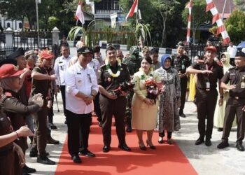 Bupati Barito Utara Sambut Hangat Kedatangan Kepala Kejaksaan Negeri Baru