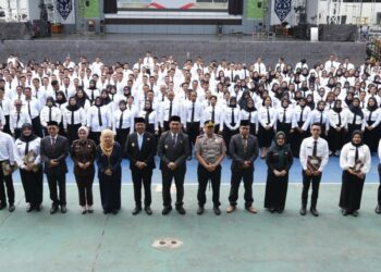 Momentum Bersejarah, Bupati Barito Utara Serahkan SK Pengangkatan 1.441 PPPK Paruh Waktu