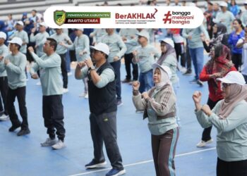 Peringati HAORNAS XLII, Bupati Barito Utara: Olahraga Satukan Kita untuk Barito Utara yang Lebih Maju