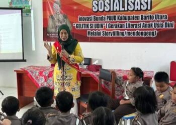 Bunda PAUD kabupaten Barito Utara Gelar Sehari Bersama Anak: kampanye 7 kebiasaan anak indonesia hebat