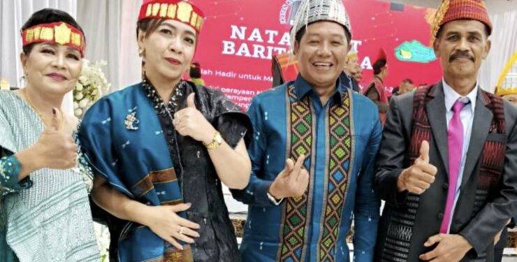 Hadiri Natal IKBT, Wakil Bupati Barito Utara Ajak Pererat Kebersamaan demi Pembangunan Daerah