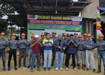 Bara Indah Sinergi Group Cetak Operator Alat Berat Muda Lewat Program Green Training Operator