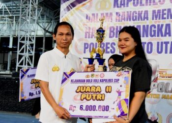 Patih Herman AB Apresiasi Keberhasilan Turnamen Bola Voli Kapolres Cup 2026