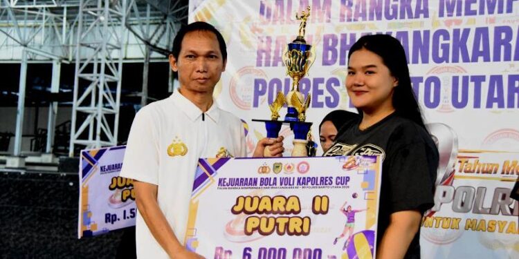 Patih Herman AB Apresiasi Keberhasilan Turnamen Bola Voli Kapolres Cup 2026