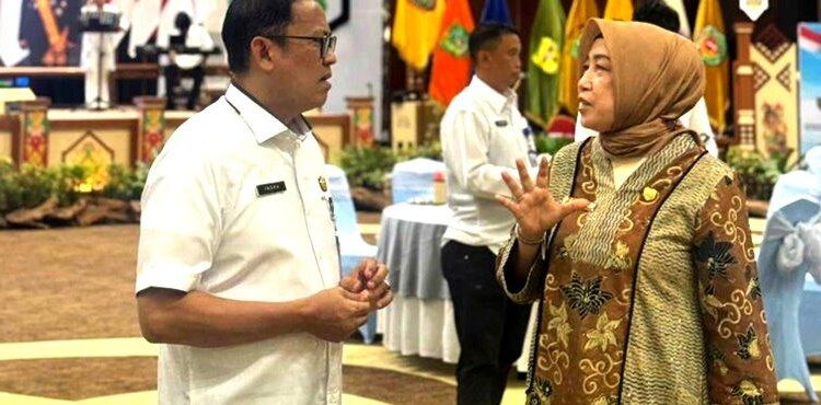 Ketua DPRD Barito Utara Hj Mery Rukaini Hadiri Kunjungan Kerja Komisi II DPR RI Bahas RUU Kabupaten/Kota