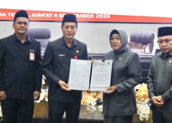 DPRD Gelar Rapat Paripurna II : Fraksi-Fraksi Sampaikan Pandangan Umum Raperda Perubahan APBD 2026