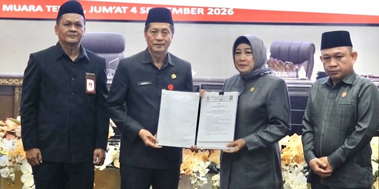 DPRD Gelar Rapat Paripurna II : Fraksi-Fraksi Sampaikan Pandangan Umum Raperda Perubahan APBD 2026