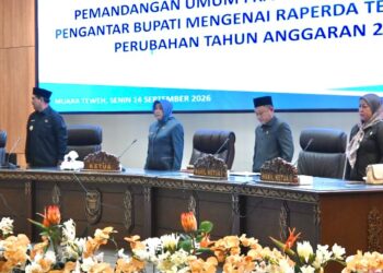 DPRD Barito Utara Matangkan Pembahasan Perubahan APBD 2026 Lewat Rapat Paripurna III